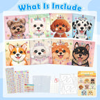 Gem Art Sticker Kit, Diamond Art Sticker Crafts - Image 2