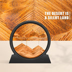 Wai Danie Moving Sand Art Picture 3D Hourglass Deep Sea Sandscape Liquid Motion - Image 5