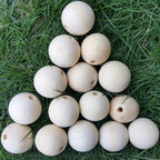 TBFYS 1.6IN Wood Beads for Crafts, Extra Large Wooden Balls Bead Unfinished - Image 7