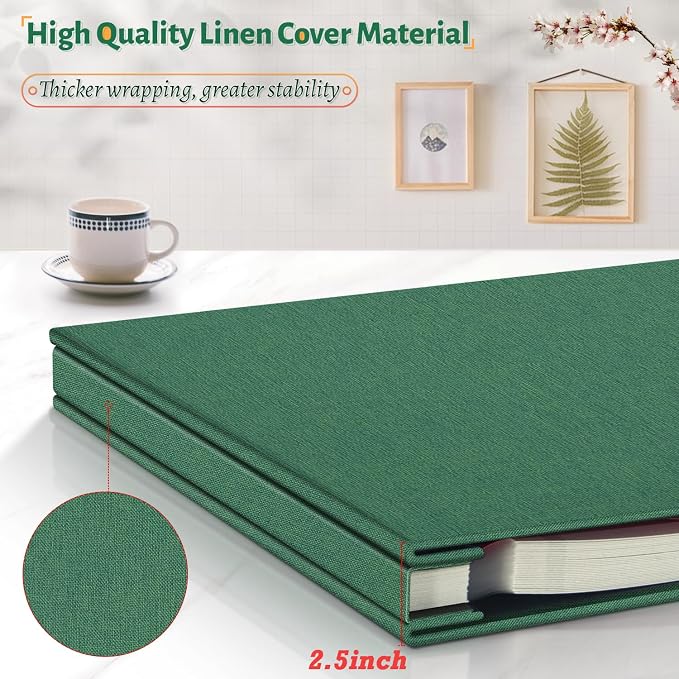 Artfeel Photo Album Self Adhesive Scrapbook, 120 Pages Large Photo Book - Image 5
