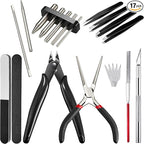 17 Pieces Metal Model Tool Kit Compatible by Honoson