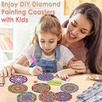 ijbnhd Mandala Diamond Painting Coasters Kit - Image 4