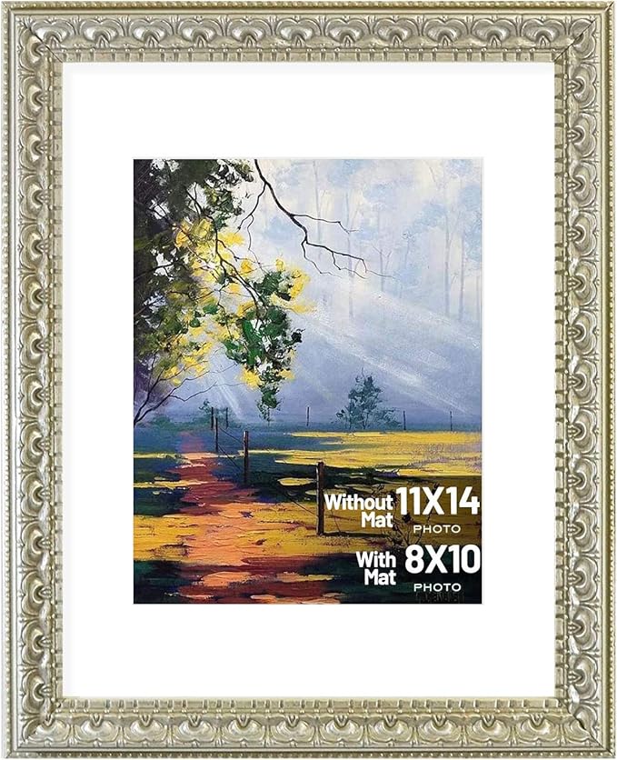Golden State Art, 11x14 Ornate Finish Photo Frame, by GoldenStateArt
