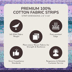 Tinyspool & Co.'s Twirlie Roll 40 Precut Quilting Fabric Strips - Image 5
