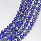 MJDCB Natural Lapis Lazuli Gemstone Loose Beads Round 8mm Energy Stone Healing - Image 7
