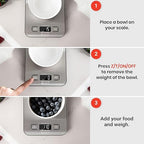 Etekcity Food Kitchen Scale, Digital Grams and Ounces, 11lb | Tare function - Image 6