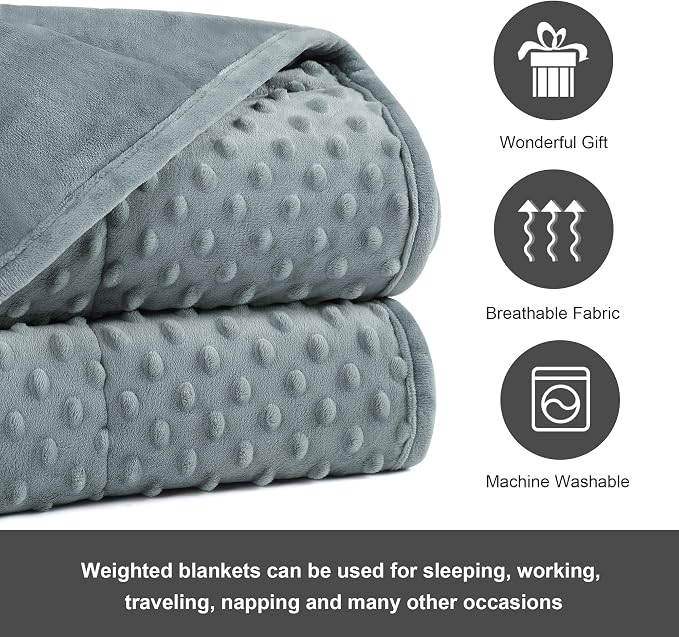 Alomidds Weighted Blanket, Weighted Blankets - Image 5