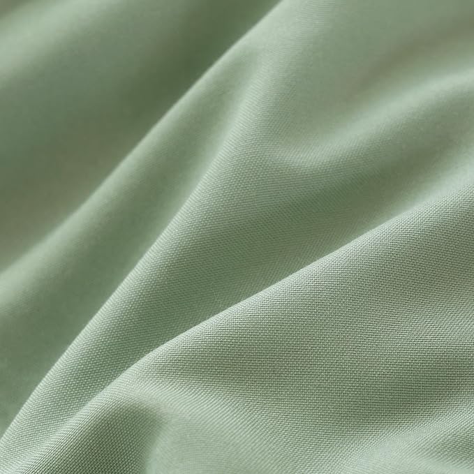 ROSGONIA California King Comforter Set Sage Green, All Season Lightweight - Image 7