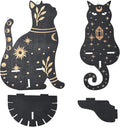 2 pcs 2 Styles Black Cat Theme Wooden Display Shelf Gothic Animal Floating by Gythara