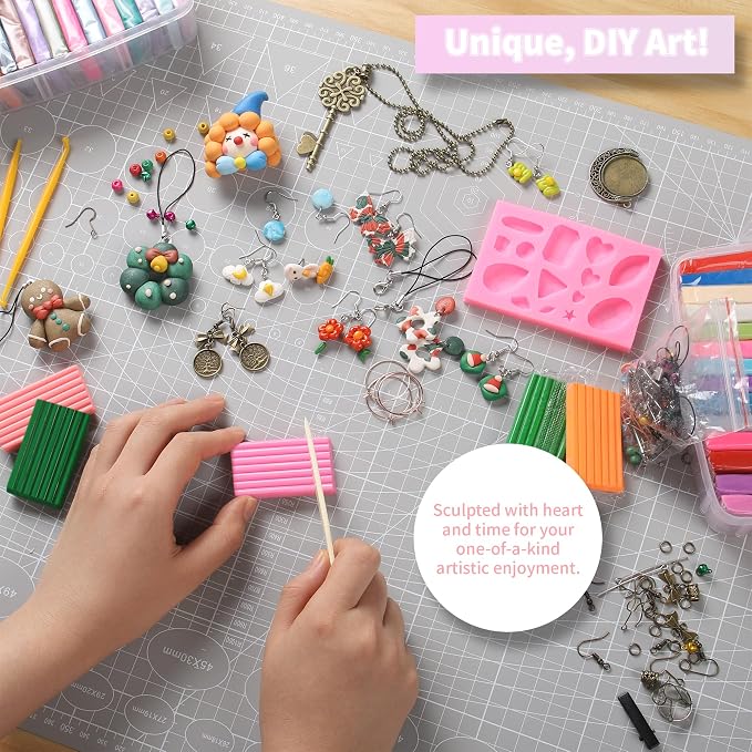 Aestd-ST Polymer Clay 85 Colors, Modeling Clay - Image 4