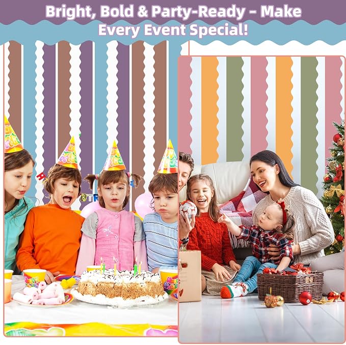 6 Rolls 196.8 Ft Boho Bulletin Board Borders - Image 7