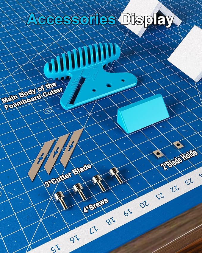 Foamboard Cutter Tool, FoamBoard Straight/Bevel Cutter Used to Cut Eva Foam - Image 4