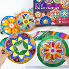 TENYEAH Mandala Foil Art, DIY Craft Kit - Image 4