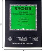 Arches Watercolor Paper Pad, 140 pound, Cold Press - Image 4