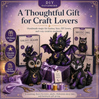 Mystic Patchwork Animal Sewing Kit – DIY Plush Craft Kit - Image 6