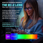 Blue Light Blocking Glasses For Men/Women Anti-Fatigue Computer Monitor Gaming - Image 4