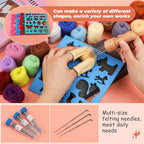 QMNNMA 241 Pcs Needle Felting Kit - Image 4