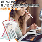 24pcs Mesh Zipper Pouch Bags 9.3 x 4.7 Inches, 8 Color Small Clear Pouches Bulk - Image 6