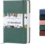 BROWNSTONE JOURNALS A5 Sketch Book Hardcover by Unknown