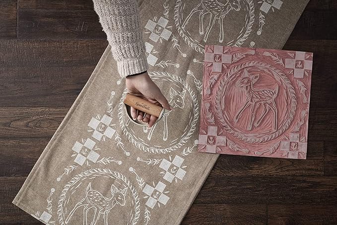 Speedball Speedy-Carve Block Printing Carving Block, 4 x 6 Inches, Linoleum - Image 4