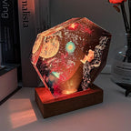 Space Resin Lamp, Handmade Galaxy Resin Night Light - Image 7