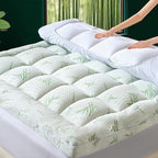 3 Inch Full Mattress Topper, Plush Pillow Top Matress Topper by Unknown
