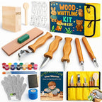 Wood Carving Whittling Kit for Kids: Wood Carving Tool Set by YourTrustedCompanionontheCarvingJourney
