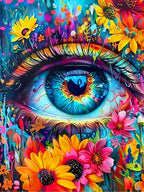 Meothan 5D Diamond Art Kits for Adults Eye Diamond Painting Kits for Adults by MeothanDiamondPainting