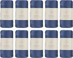 10 Skeins of Sensy Premium 2mm 251 Yards Polyester Rope 100% Polypropylene Cord by SSENSY