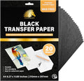 MyArtscape Graphite Transfer Paper, 20 Black Sheets by MyArtscape