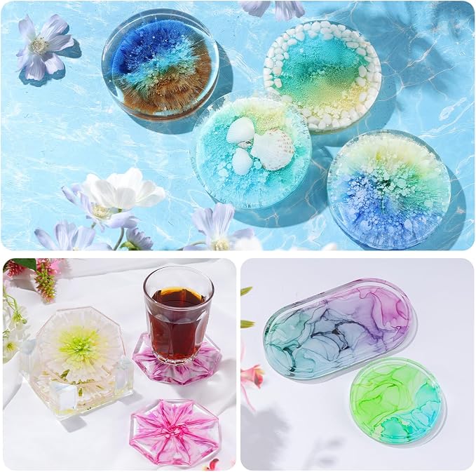 LET'S RESIN 48pcs Concentrated Alcohol Ink Set, Vibrant Color | Alcohol-Based - Image 6