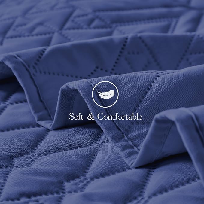 akkialla Full/Queen Size Quilt Bedding Set, Modern Style Geoetric Pattern - Image 7