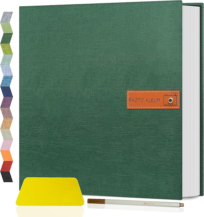Popotop Large Photo Album Self Adhesive 4x6 5x7 8x10 Scrapbook Album DIY by Popotop