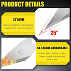 100 Pack Exacto Knife Blades, SK5 Steel #11 Blades - Image 5