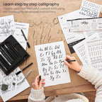 ARTEZA Hand Lettering Pens Set of 12 – Calligraphy and Brush Pens - Image 3