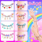 AMAZING TIME 130 Pcs Charm Bracelet Making Kit, Jewelry Toy - Image 5