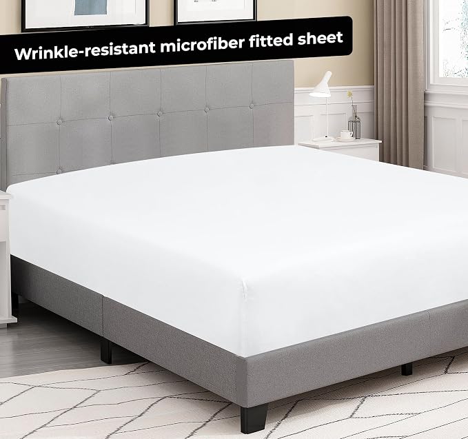 Royale Linens Fitted Sheet Queen - Image 8