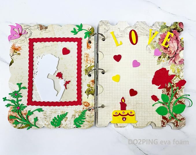Do²ping Foam Sheets Crafts, 8.5x5.5 Inch 10 Colors Craft Foam Paper - Image 6