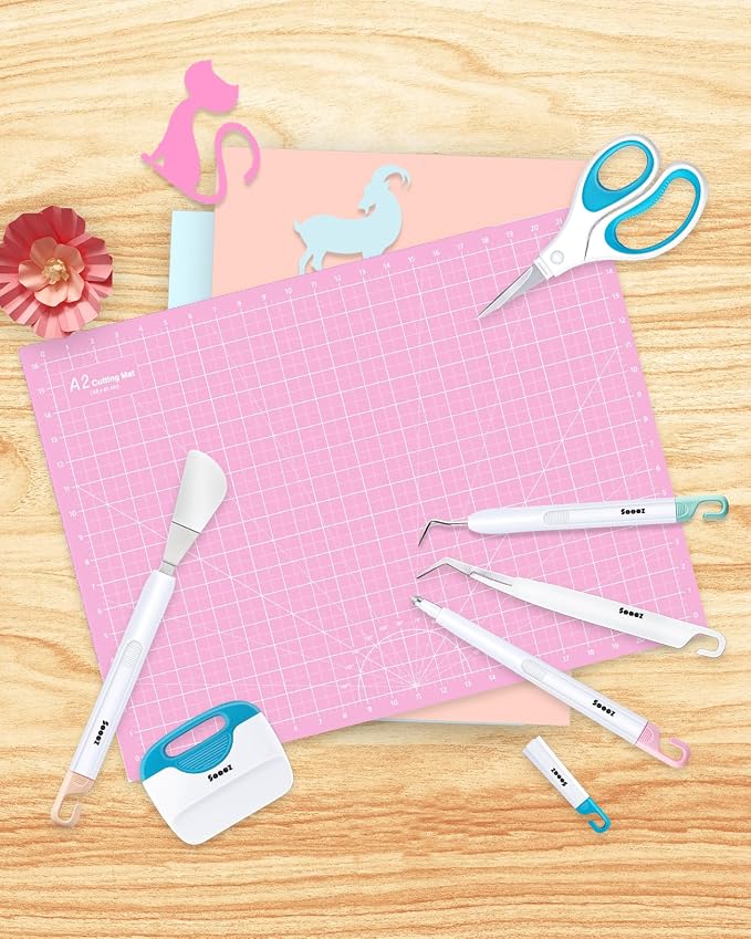 Sooez Weeding Tools for Vinyl, Precision Craft Vinyl Tool Kit, Scoring - Image 7