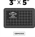 ALVIN GBM Self-Healing Cutting Mat 3.5 x 5 inch | Double-Sided Green/Black | - Image 3