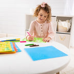 Melissa & Doug Created by Me! Stencil Art Coloring Activity Kit in Storage Pouch - Image 3