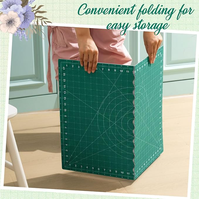 Teenyyou 18" x 24" Self Healing Travel Folding Cutting Mat - Image 6
