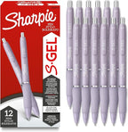 Sharpie S-Gel, Gel Pens, Medium Point, Icy Violet Barrel by Unknown
