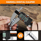 HARDELL Digital Caliper 12 Inch, Stainless Steel Caliper Measuring Tool - Image 4