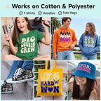 TECKWRAP Heat Transfer Vinyl for T-Shirts, 50+ Washes, REACH Certified & Dryer - Image 7