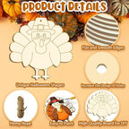 Large Size 7" Thanksgiving Crafts - Image 4