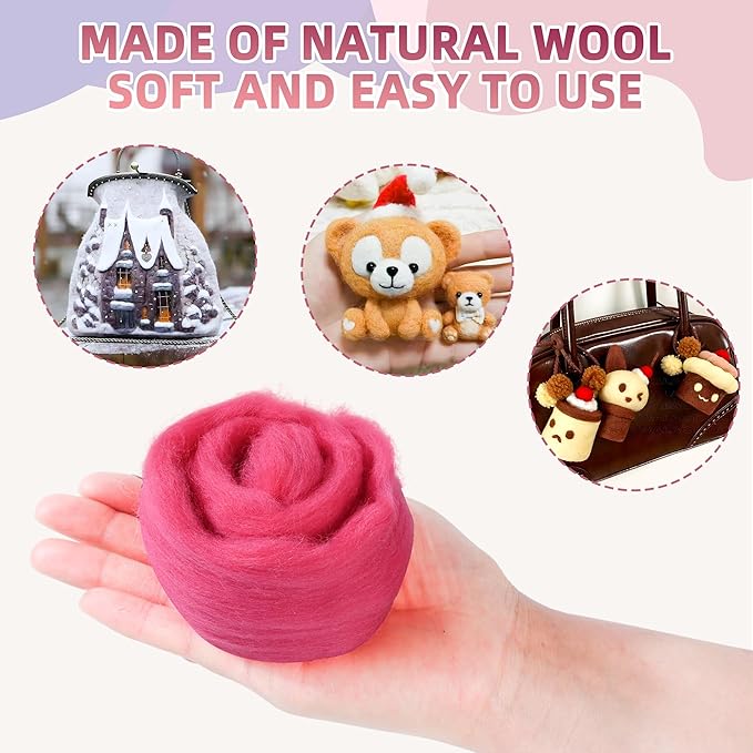 There are 170 Colors and 9 Shades Available This Woollen Yarn is Made of 100% - Image 2