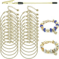 20 Pieces Snake Chain Charm Bracelet Chain by BRACELETMAKINGKIT