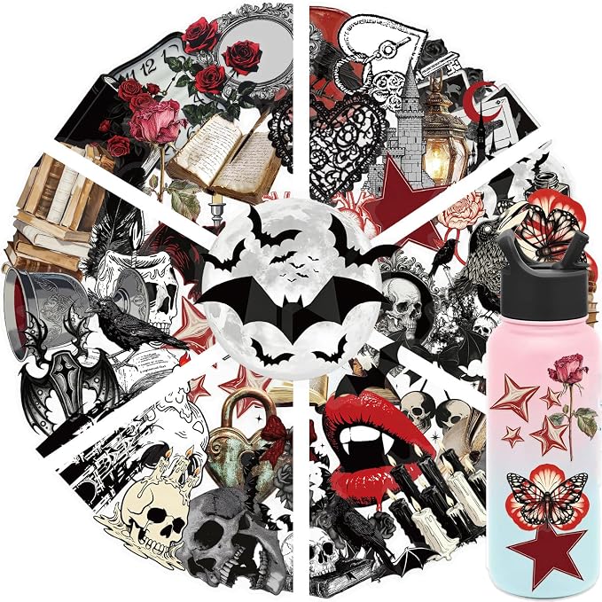 50 Pcs Clear A Court of Eternal Night Stickers by Unknown