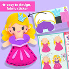 KRAFUN Fairy Tales Sewing Kit for Kids Ages 5-10 | 8 Projects | Sew 8 felt - Image 5